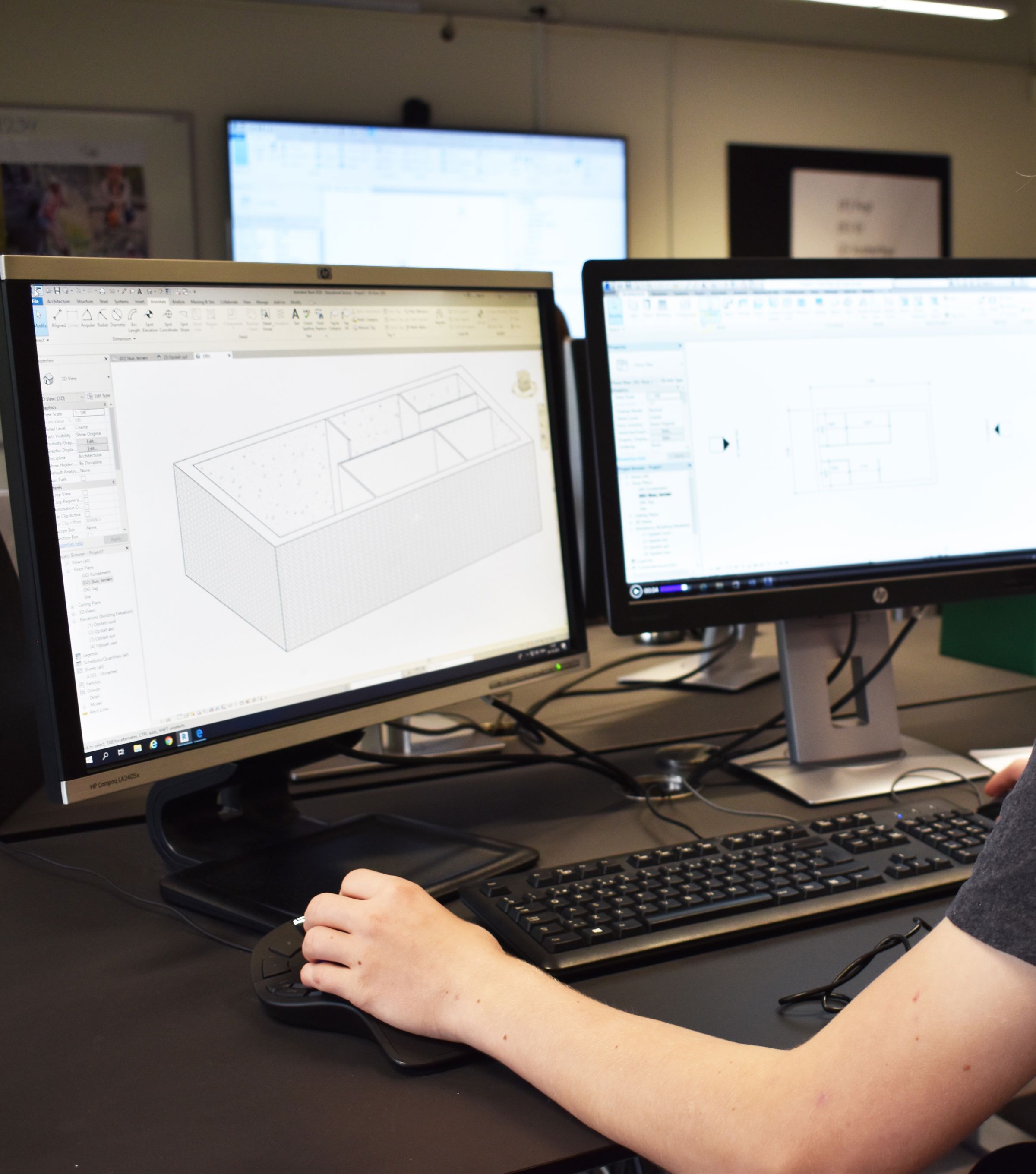 Til Prøv et fag på Hansenberg kan man prøve alverdens fag - herunder Teknisk designer.