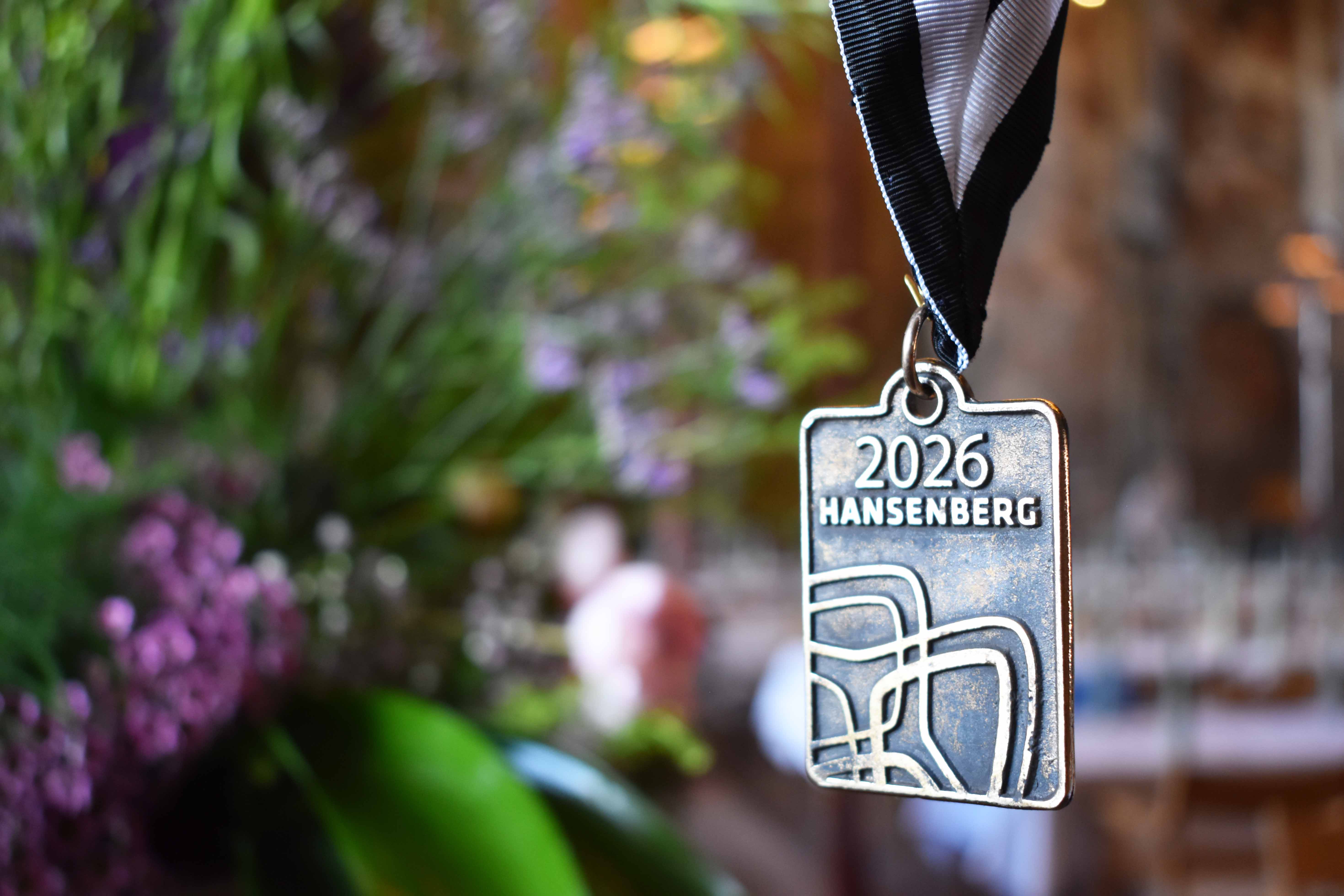 Sådan ser HANSENBERG-medaljen ud.