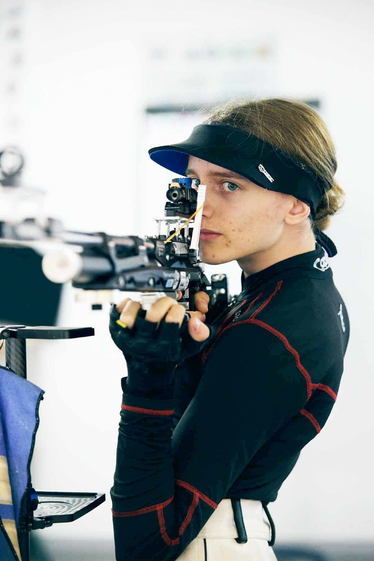 Storm Franzen går på HANSENBERG Tekniske Gymnasium, og han dyrker skydning på eliteniveau.