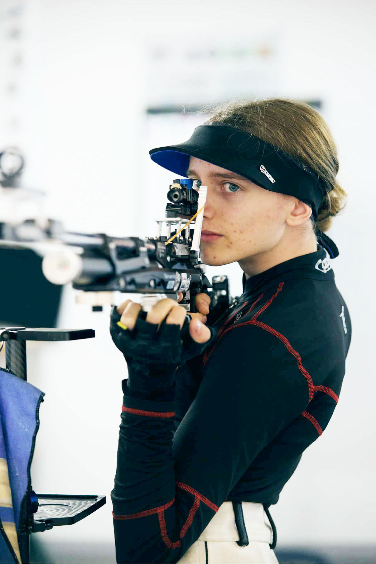 Storm Franzen går på HANSENBERG Tekniske Gymnasium, og han dyrker skydning på eliteniveau.