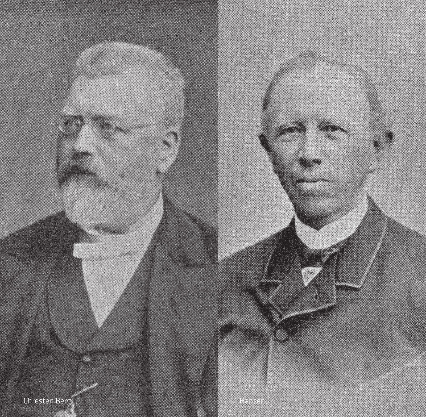 I 1854 oprettede P. Hansen og Chresten Berg en Aftenskole for håndværkerlærlinge.