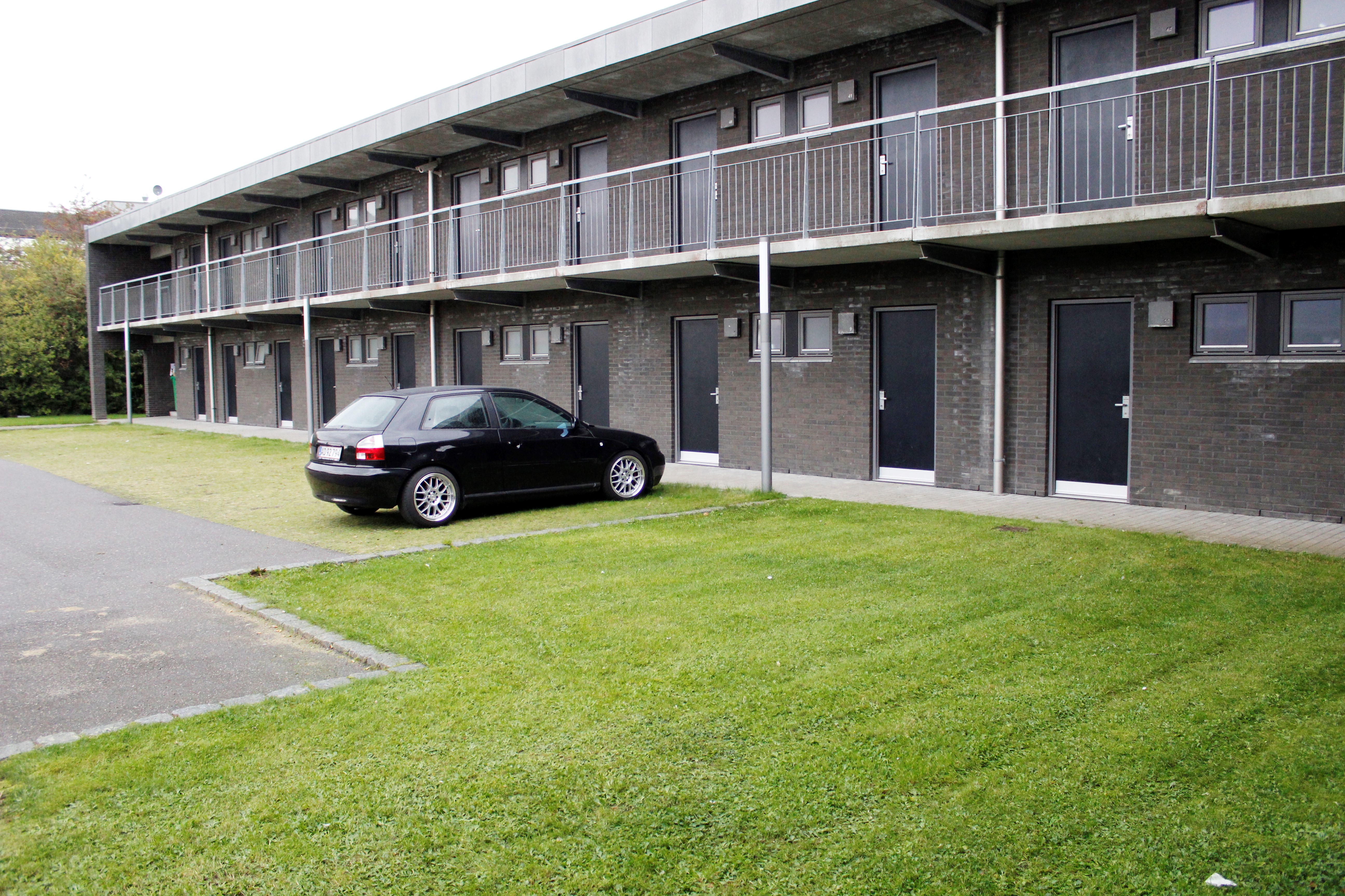 E-gården, som er en del af Hansenberg Skolehjem på Skovvangen 28 i Kolding.