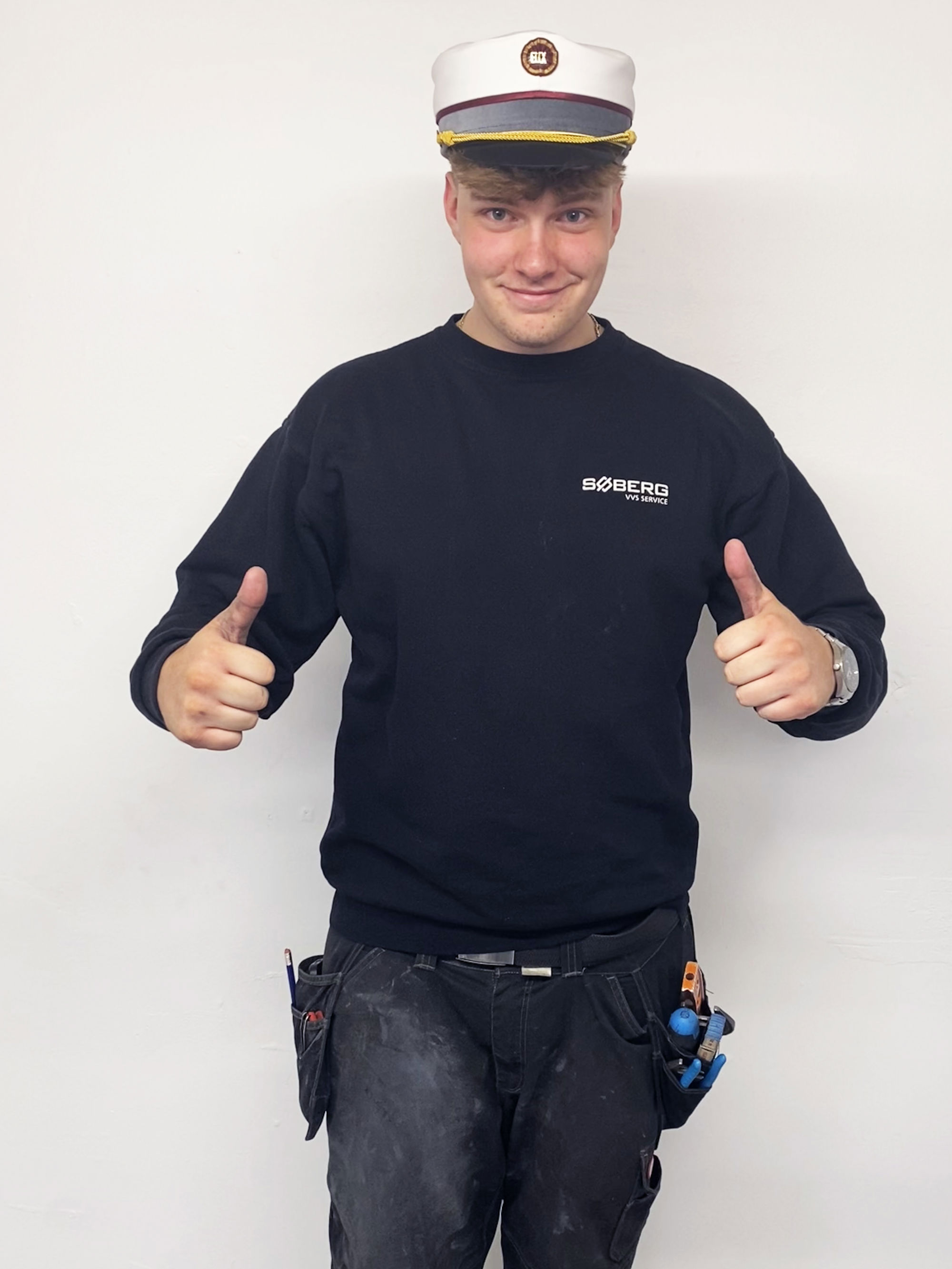 Noah Lindahl Jensen er første EUX-student på uddannelsen VVS-energispecialist