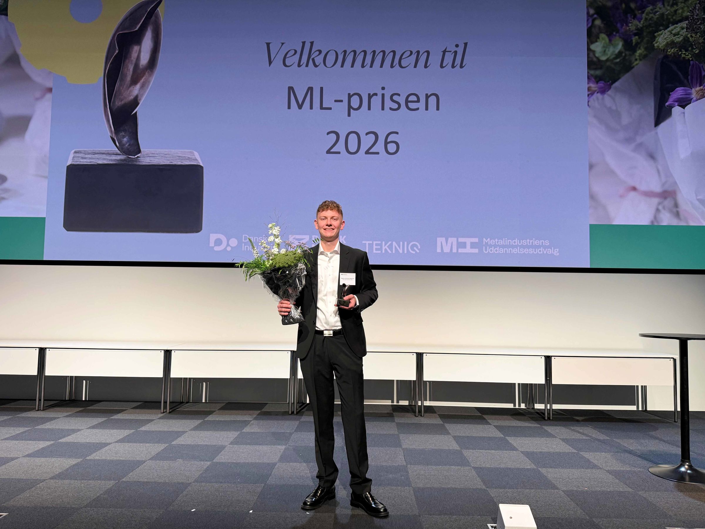 Smed Magnus Emil Sloth Jørgensen er en af modtagerne af ML-prisen 2026.