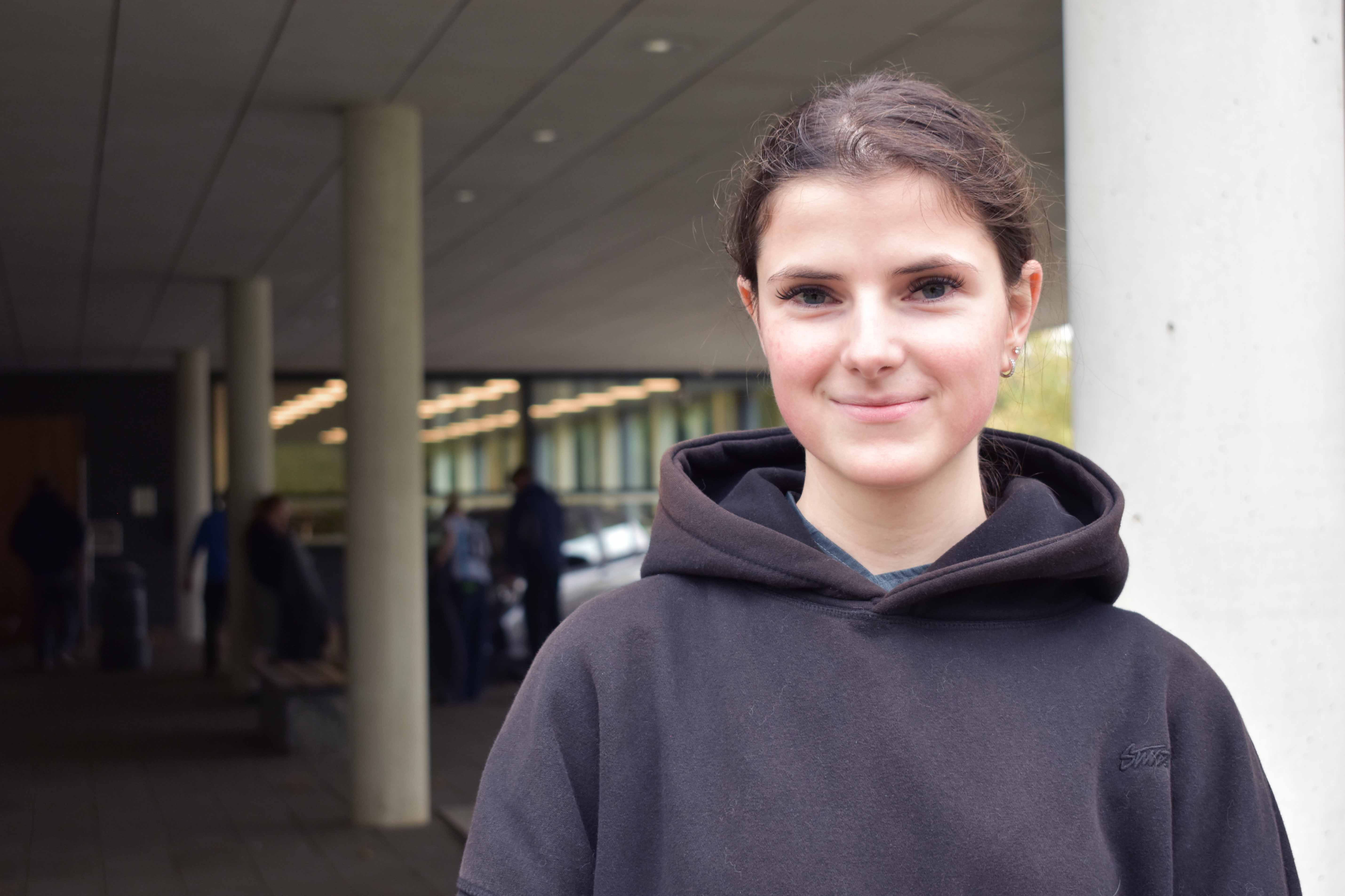 Arita Buke er en af eleverne fra Riga, og hun vil gerne uddanne sig til kok.