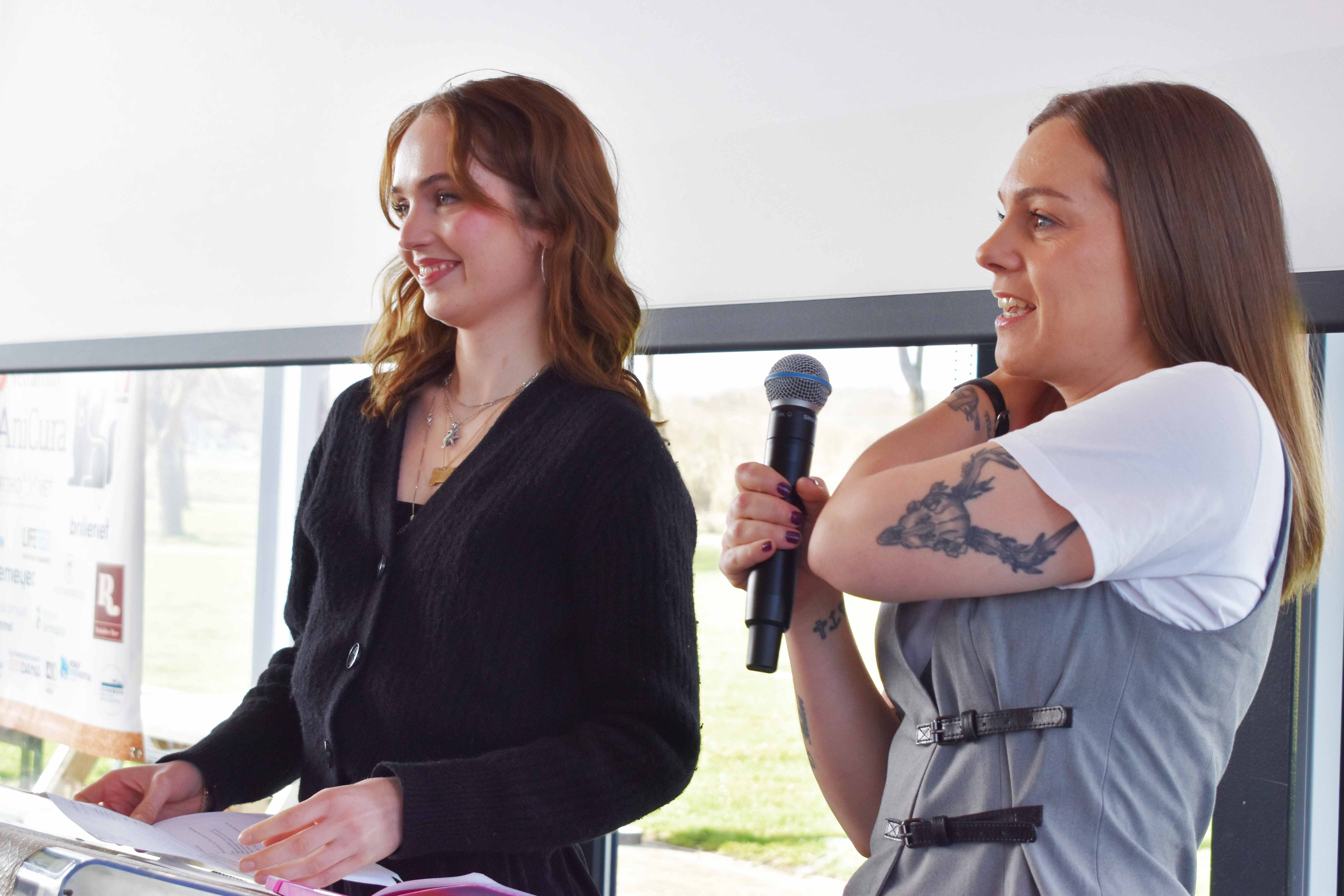 Tale ved Sara Klimes og Andrea Bisgaard ved VSP-dimissionen den 27. marts 2026.