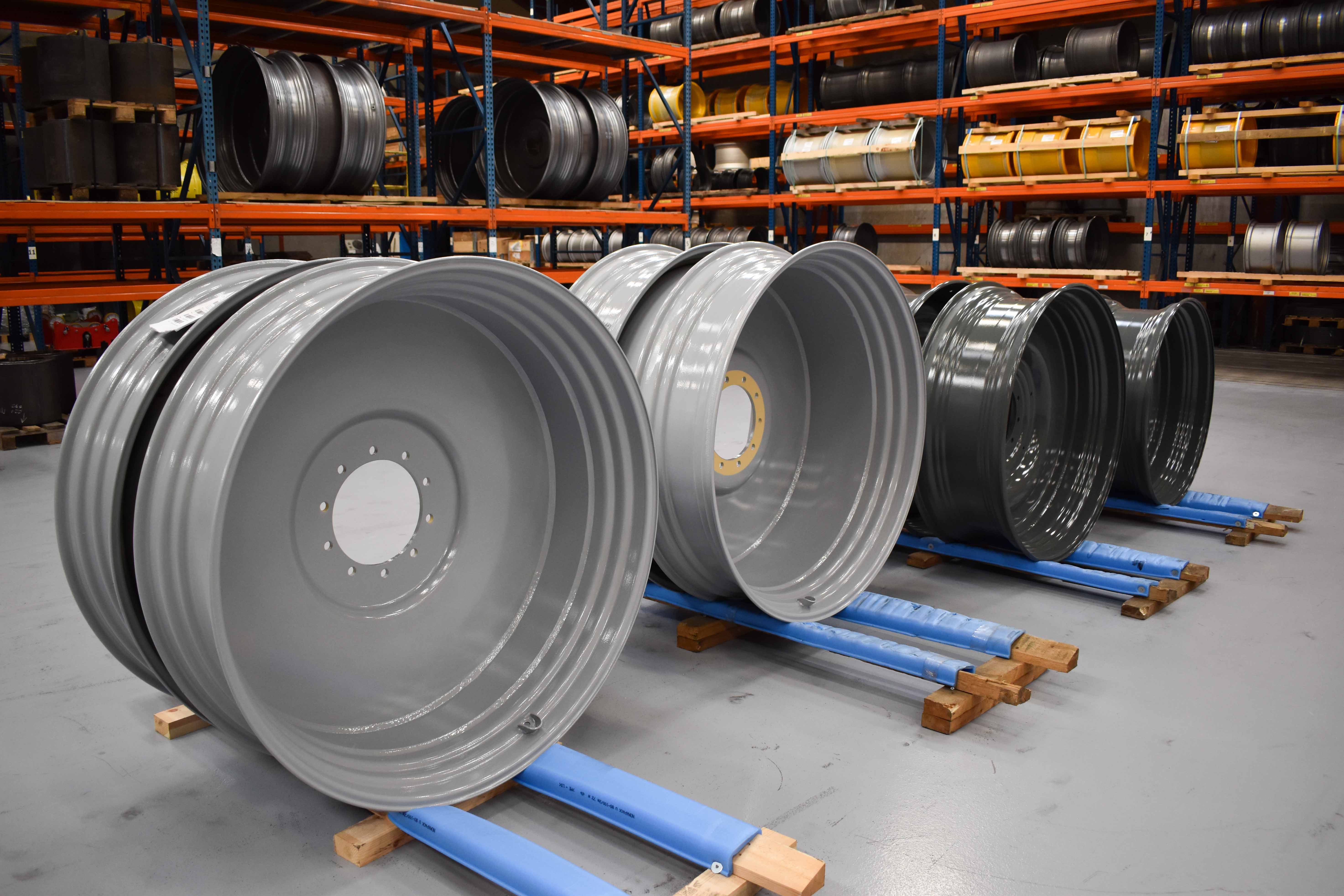NDI Wheel Production producerer primært specialfælge til landbruget og industrien.