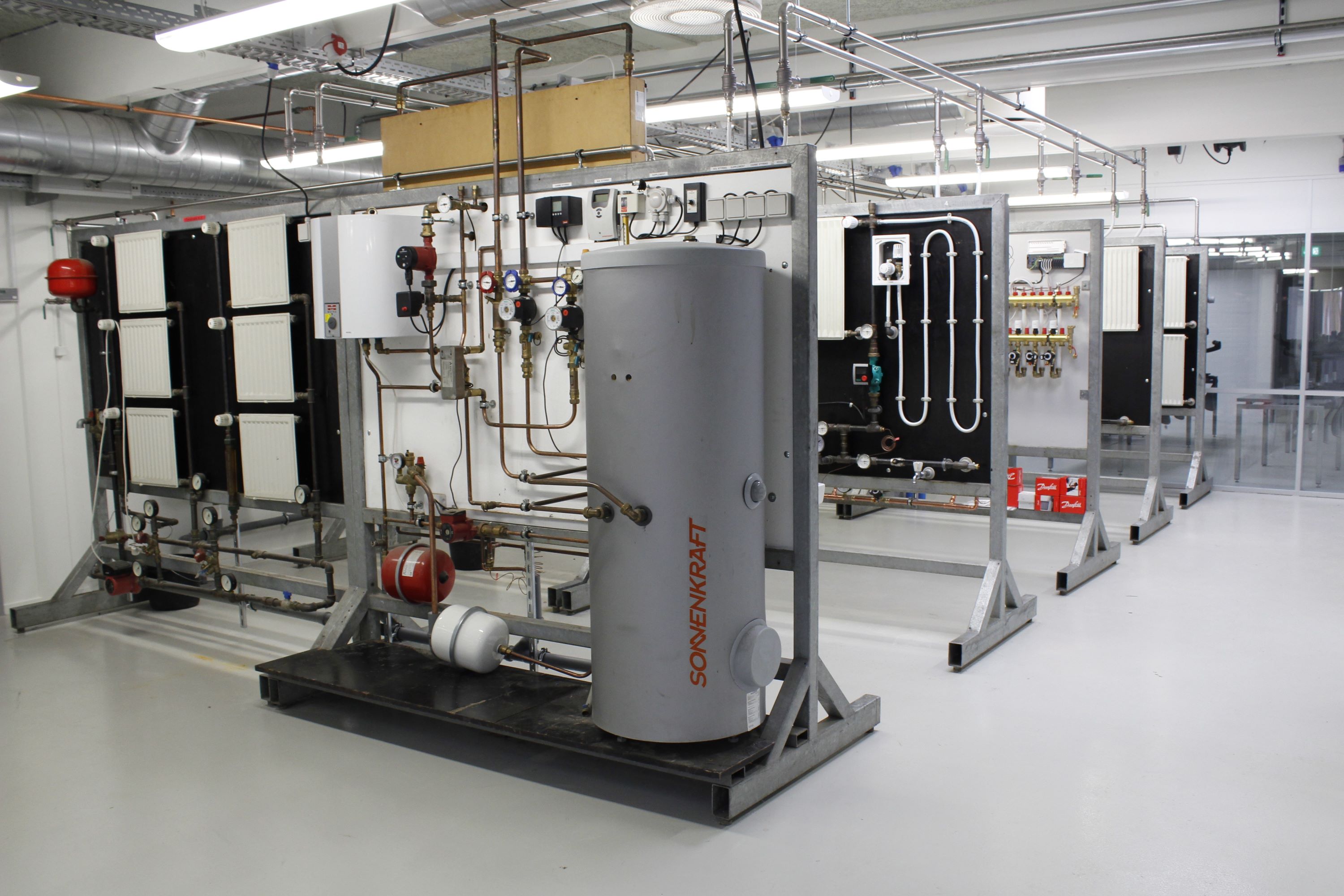 VVS-energiværkstedet på Hansenbergs afdeling på C.F. Tietgens Vej.